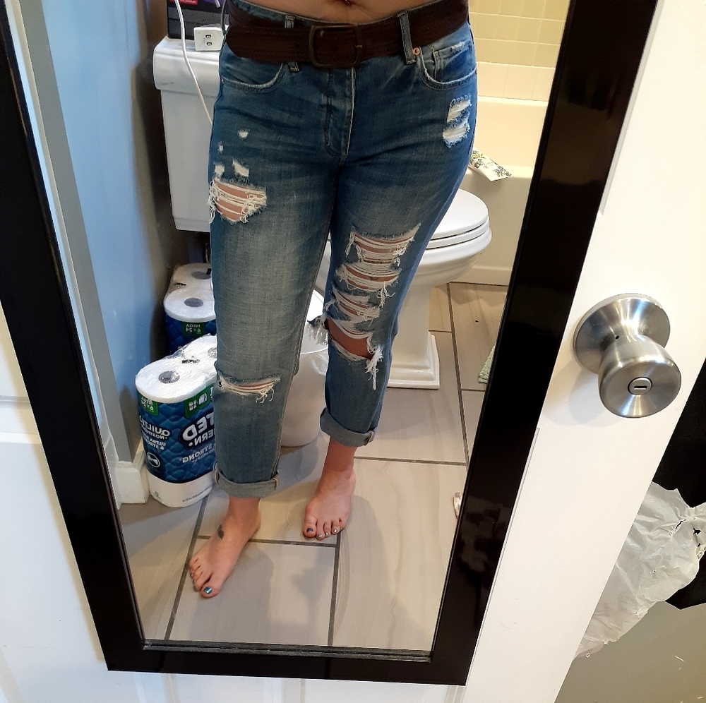 Ae tomgirl jeans